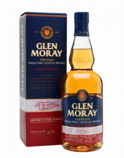GLEN MORAY "SHERRY CASK FINISH" SCOTH WHISKY
