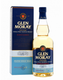 GLEN MORAY "PEATEDSINGLE MALT" Single Malt Whisky