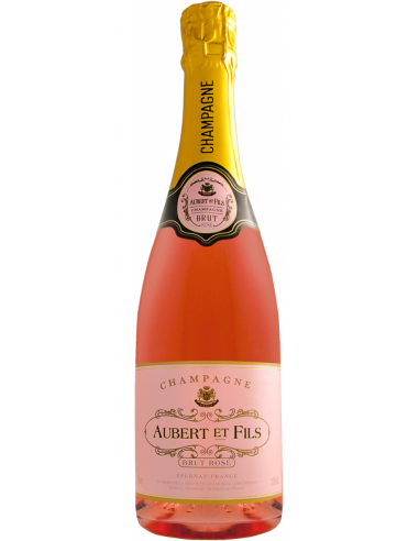 Champagne  AUBERT ET FILS Brut Rose